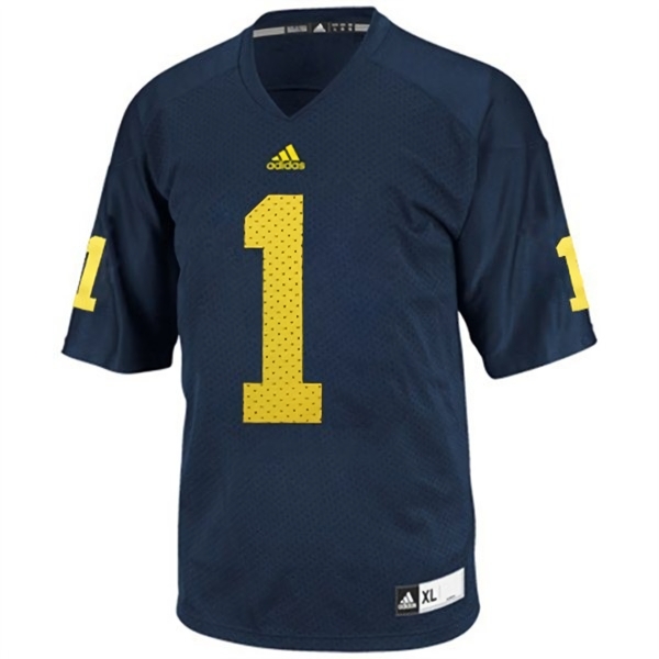 Michigan Wolverines Youth NCAA Braylon Edwards #1 Blue College Football Jersey FCP5849TI